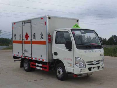 Jiangte brand automobiles JDF5030XRQSH5 Flammable gas box transport vehicle