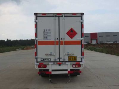 Jiangte brand automobiles JDF5030XRQSH5 Flammable gas box transport vehicle