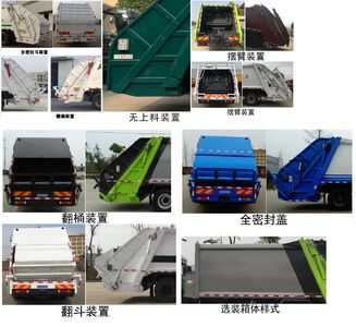 Fengba  STD5188ZYSGF6 Compressed garbage truck