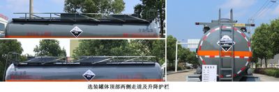 Zhongqi Liwei brand automobiles HLW5260GFWDF6 Tank transport vehicle for corrosive substances