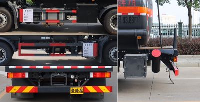 Zhongqi Liwei brand automobiles HLW5260GFWDF6 Tank transport vehicle for corrosive substances