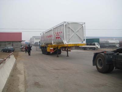 Changhua HCH9400GHYFFrame tank type chemical liquid transportation semi-trailer