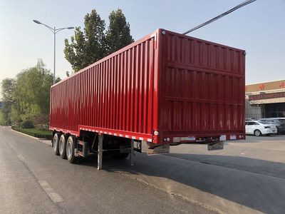 Xianghe brand automobile JJN9402XXY Box transport semi-trailer