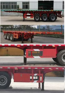 Qilu Hongguan Automobile GHG9400TPB Flat transport semi-trailer