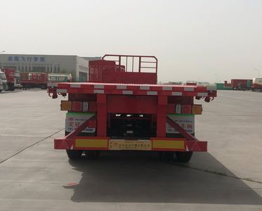 Qilu Hongguan Automobile GHG9400TPB Flat transport semi-trailer