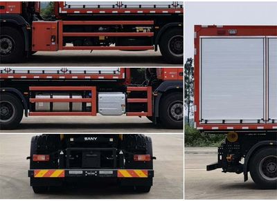 Sany  SYM5230TXFZX100 Self loading and unloading fire truck