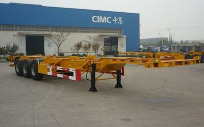 CIMC ZJV9370TJZQD Container transport semi-trailer