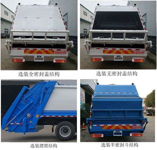 Juchen Ace Car HNY5180ZYSB6 Compressed garbage truck