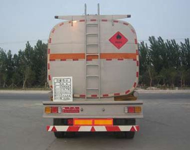 Huachang brand automobiles QDJ9405GRY Flammable liquid tank transport semi-trailer