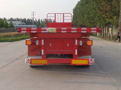 Chenlu  LJT9402ZZXP Flat dump semi-trailer