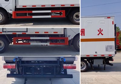 Cheng Li  CL5040XRQ6BXW Flammable gas box transport vehicle