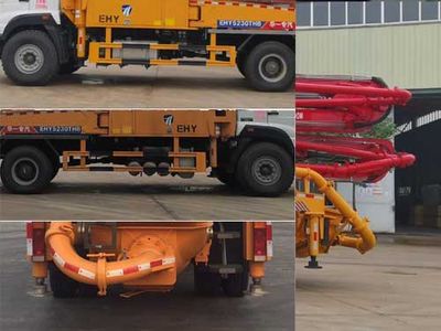 Huadian First Brand Automobile EHY5230THB Concrete pump truck