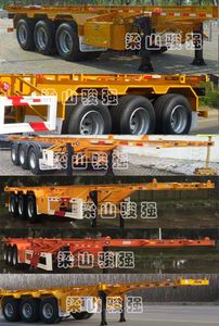 Tongqiang  LJL9400TWY Transport semi-trailer of dangerous goods tank frame