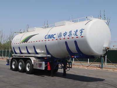 Lingyu  CLY9403GPG35 Ordinary liquid transport semi-trailer