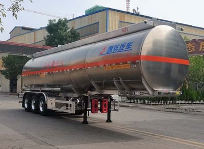 Changhua  HCH9407GRY49 Aluminum alloy flammable liquid tank transport semi-trailer