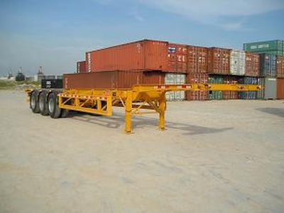 Shekou Port Machinery Brand Automobile SGJ9360TJZG Container transport semi-trailer