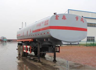 Zhengkang Hongtai brand automobiles HHT9290GHY Chemical liquid transportation semi-trailer