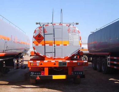 Zhengkang Hongtai brand automobiles HHT9290GHY Chemical liquid transportation semi-trailer