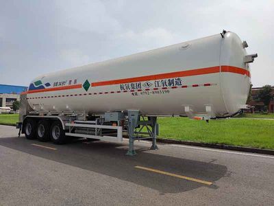 Wufeng JXY9401GDY11Low temperature liquid transport semi-trailer