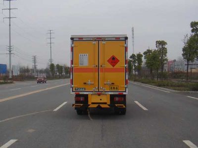 Jiangte brand automobiles JDF5040XRQJ5 Flammable gas box transport vehicle