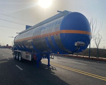 Mastercard SDW9401GRYD44YA Aluminum alloy flammable liquid tank transport semi-trailer