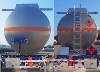 Mastercard SDW9401GRYD44YA Aluminum alloy flammable liquid tank transport semi-trailer