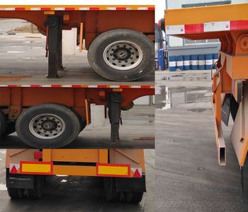 Yituo  CYT9400ZZXP Flat dump semi-trailer