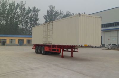 Hualu Yexing brand automobiles HYX9403XXY Box transport semi-trailer