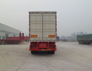 Hualu Yexing brand automobiles HYX9403XXY Box transport semi-trailer