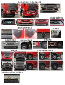 Haohan  ZZ5255GSSV5846F1 Sprinkler truck