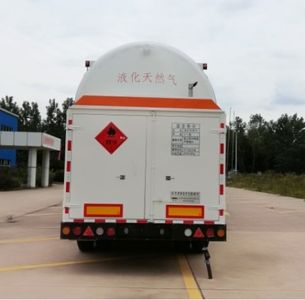 Chart  CTZ9371GDY Low temperature liquid transport semi-trailer