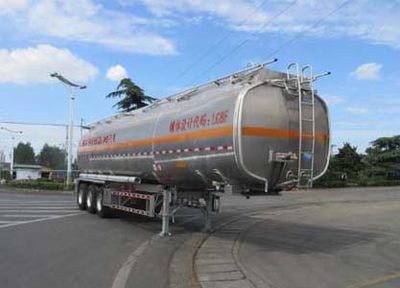 Tonghua  THT9404GYYH Aluminum alloy oil transport semi-trailer