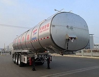 Tianming  TM9405GSYFH2 Edible oil transportation semi-trailer