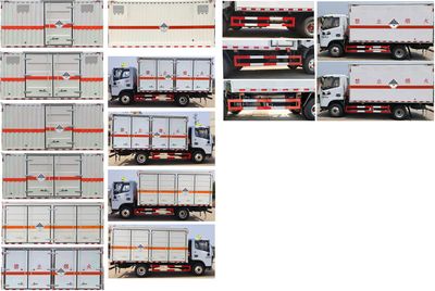 Dali  DLQ5041XZWEQ6 Miscellaneous dangerous goods box transport vehicle