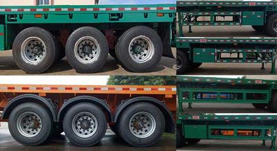 New Nissan Steel FFR9406TPB Flat transport semi-trailer