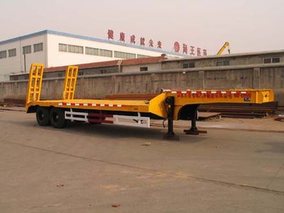 Shengyue  SDZ9210TDP Low flatbed semi-trailer