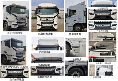 Yutong  ZKH4250P4BEV12 Pure electric semi-trailer tractor