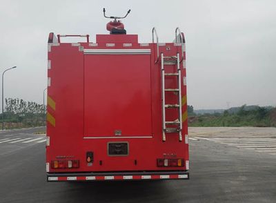 Guangtong Automobile MX5193GXFPM80 Foam fire truck