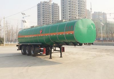 Huachang brand automobiles QDJ9404GRYA Flammable liquid tank transport semi-trailer