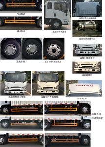 Jiangxi Isuzu brand automobiles JXW5040XXYBDJB2 Box transport vehicle