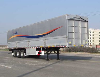 Huajun  ZCZ9400XYKHJF Wing opening box semi-trailer