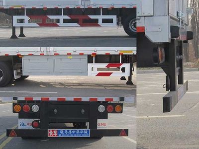 Huajun  ZCZ9400XYKHJF Wing opening box semi-trailer