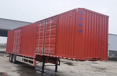 Yunyu YJY9350XXYEBox transport semi-trailer