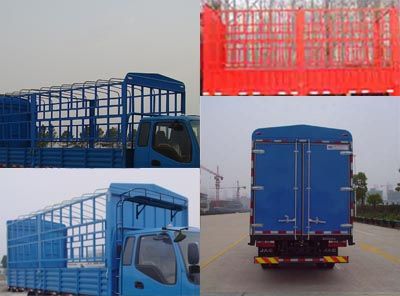 Jianghuai brand automobiles HFC5120CCYP91K2D4 Grate type transport vehicle