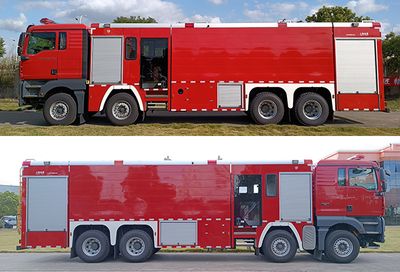 Jinsheng Shield Automobile JDX5370GXFSG180SD6 Water tank fire truck