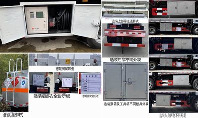 Chufei  CLQ5125GJY6C Refueling truck