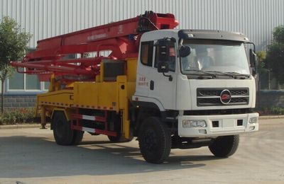 Huatong brand automobilesHCQ5160THBSConcrete pump truck