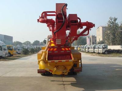 Huatong brand automobiles HCQ5160THBS Concrete pump truck