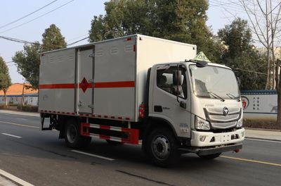 Zhongqi Liwei brand automobiles HLW5120XRQBJ6 Flammable gas box transport vehicle