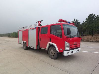 Chuanxiao brand automobiles SXF5100GXFSG30W Water tank fire truck